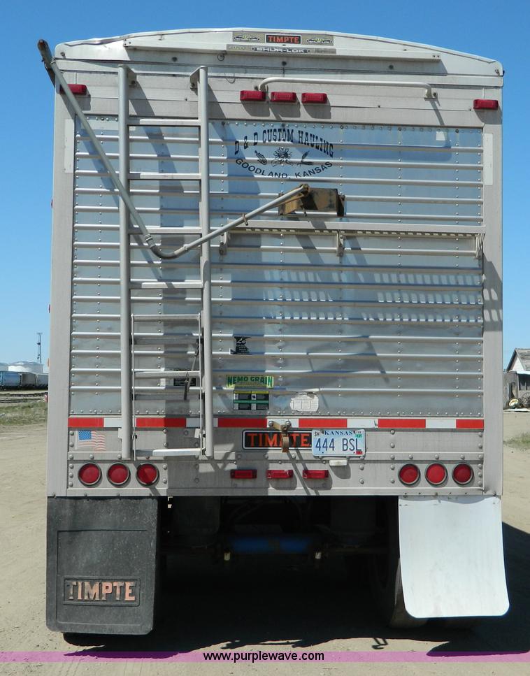 image for item B3655 2003 Timpte Super Hopper 45' grain trailer