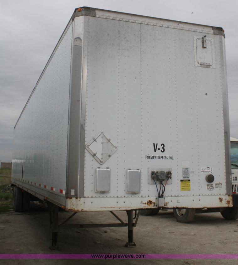 image for item B6533 2000 Stoughton 53' dry van trailer
