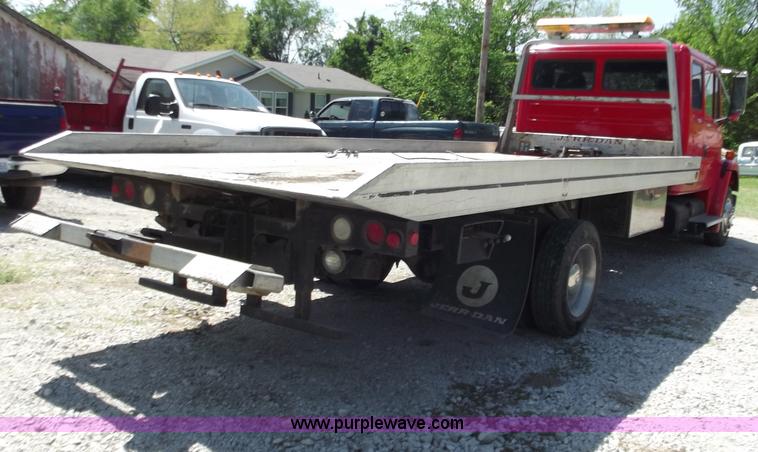 image for item C2014 1998 Freightliner FL60 business class roll back extended cab truck