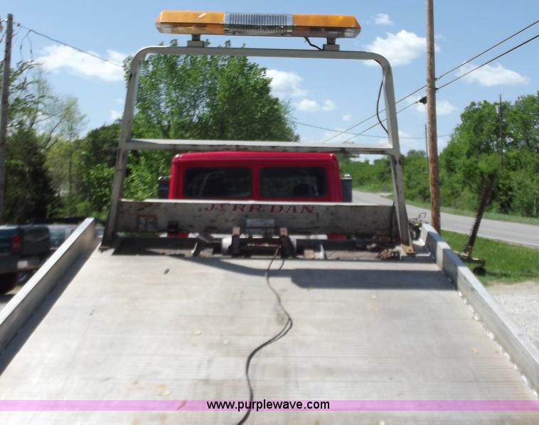 image for item C2014 1998 Freightliner FL60 business class roll back extended cab truck