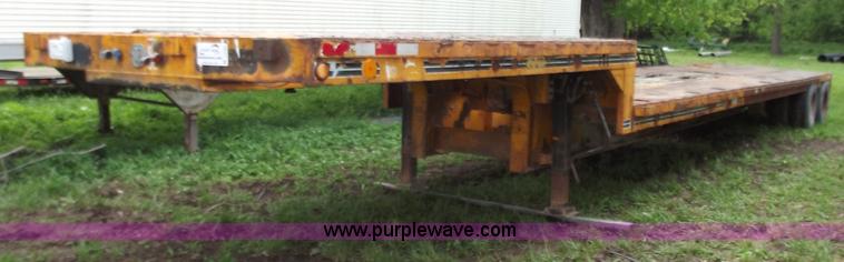 image for item C2102 1979 Transcraft 44' flatbed trailer