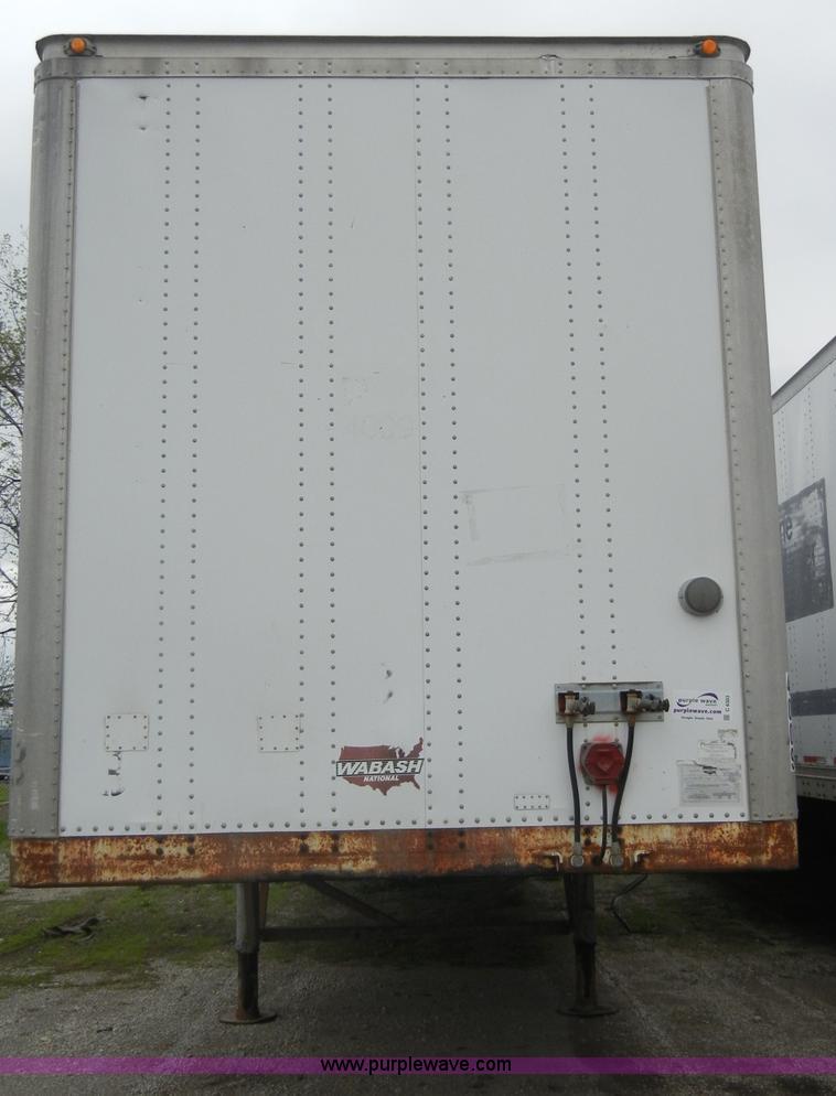 image for item C4303 1993 Wabash 48' dry van trailer