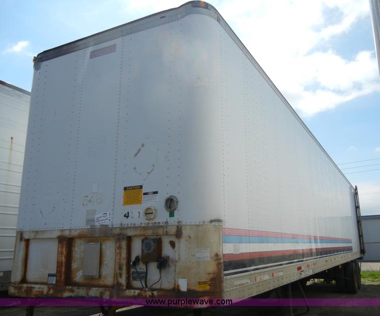 image for item C4308 1996 Fruehauf 48' dry van trailer