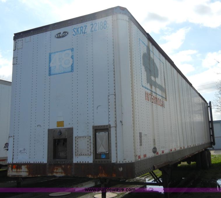 image for item C4310 1988 Strick 48' dry van trailer