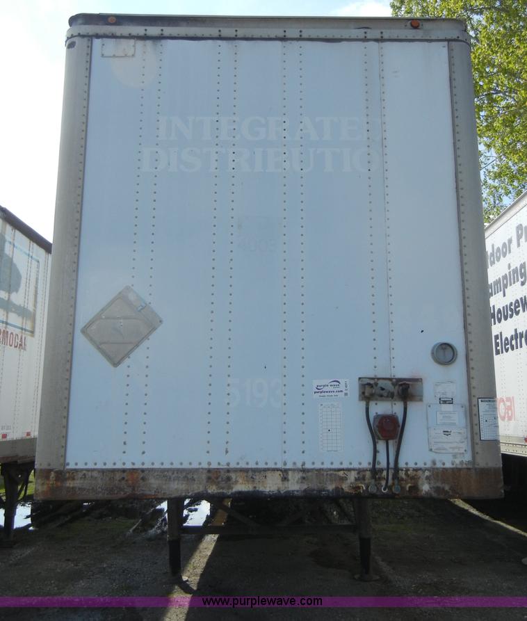 image for item C4311 1995 Wabash 48' dry van trailer