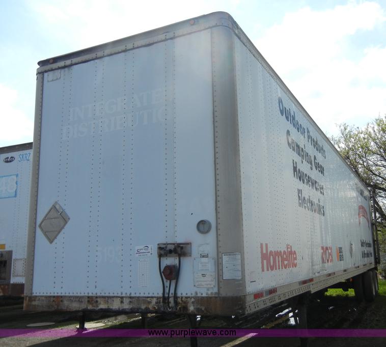 image for item C4311 1995 Wabash 48' dry van trailer