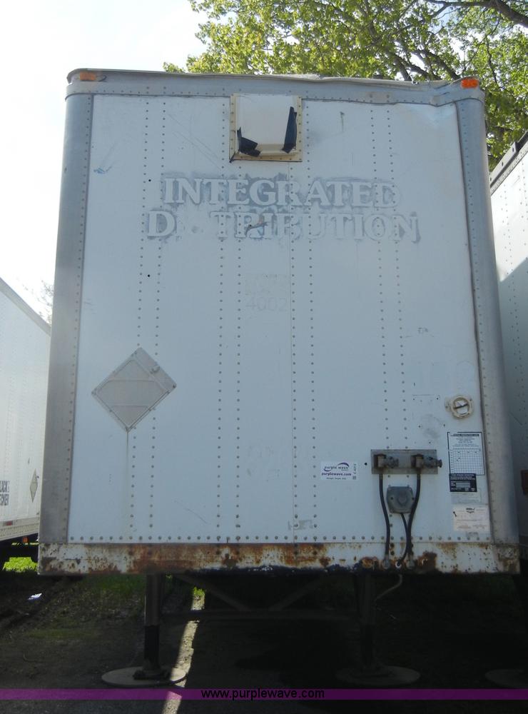 image for item C4312 1996 Wabash 48' dry van trailer