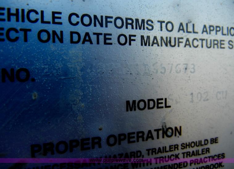 image for item C4312 1996 Wabash 48' dry van trailer