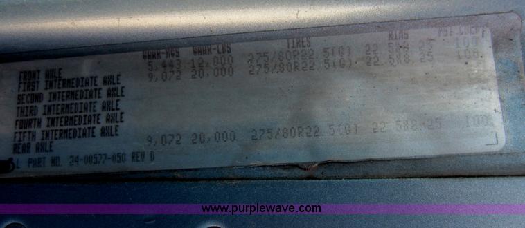 image for item C5459 2003 Freightliner Columbia semi truck