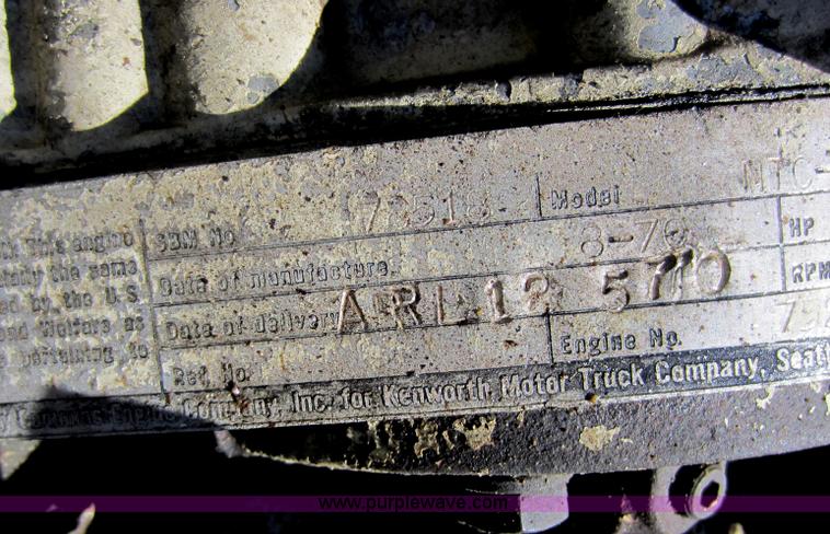 image for item C5497 1971 Kenworth W928 semi truck