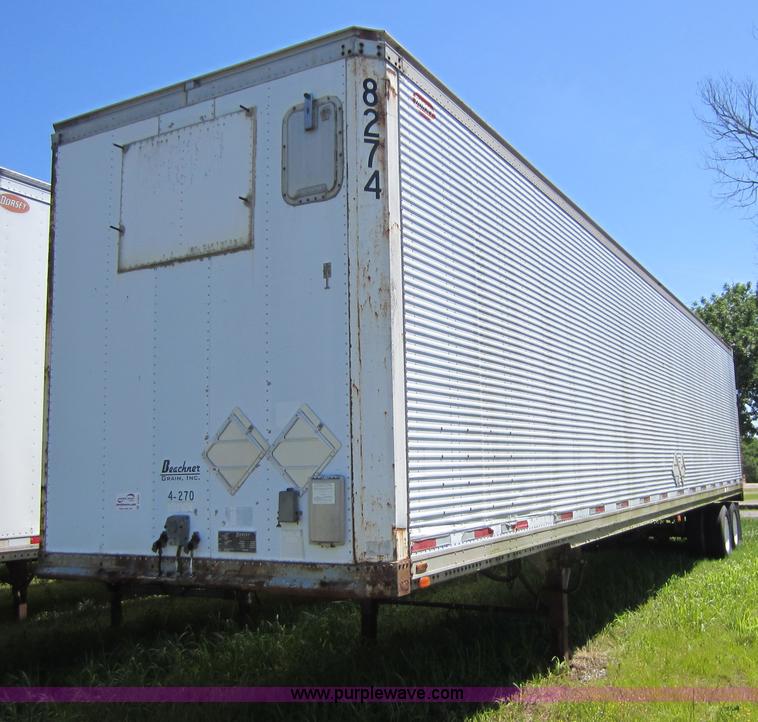 image for item D5504 1985 Dorsey 48' dry van trailer
