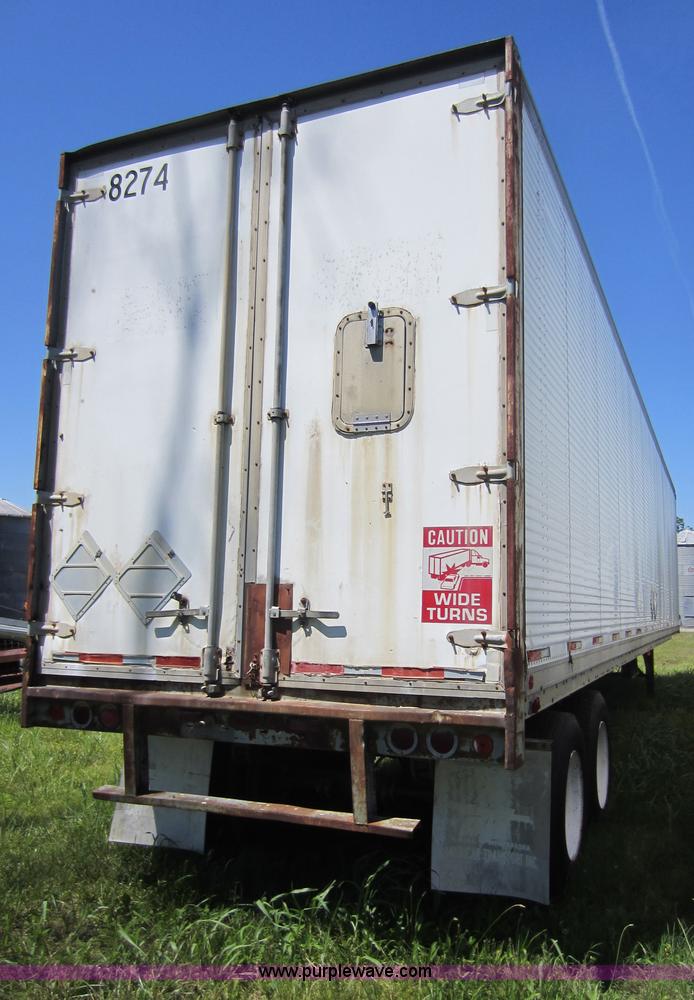 image for item D5504 1985 Dorsey 48' dry van trailer