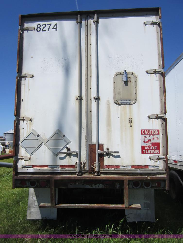 image for item D5504 1985 Dorsey 48' dry van trailer