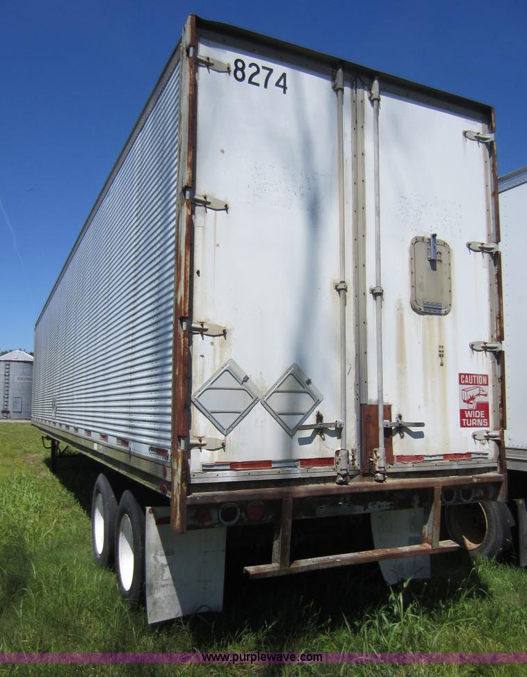 image for item D5504 1985 Dorsey 48' dry van trailer