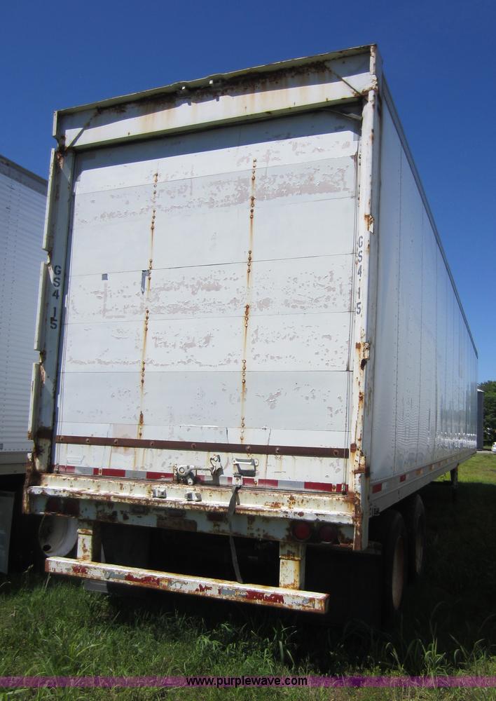 image for item D5505 1996 Dorsey 48' dry van trailer