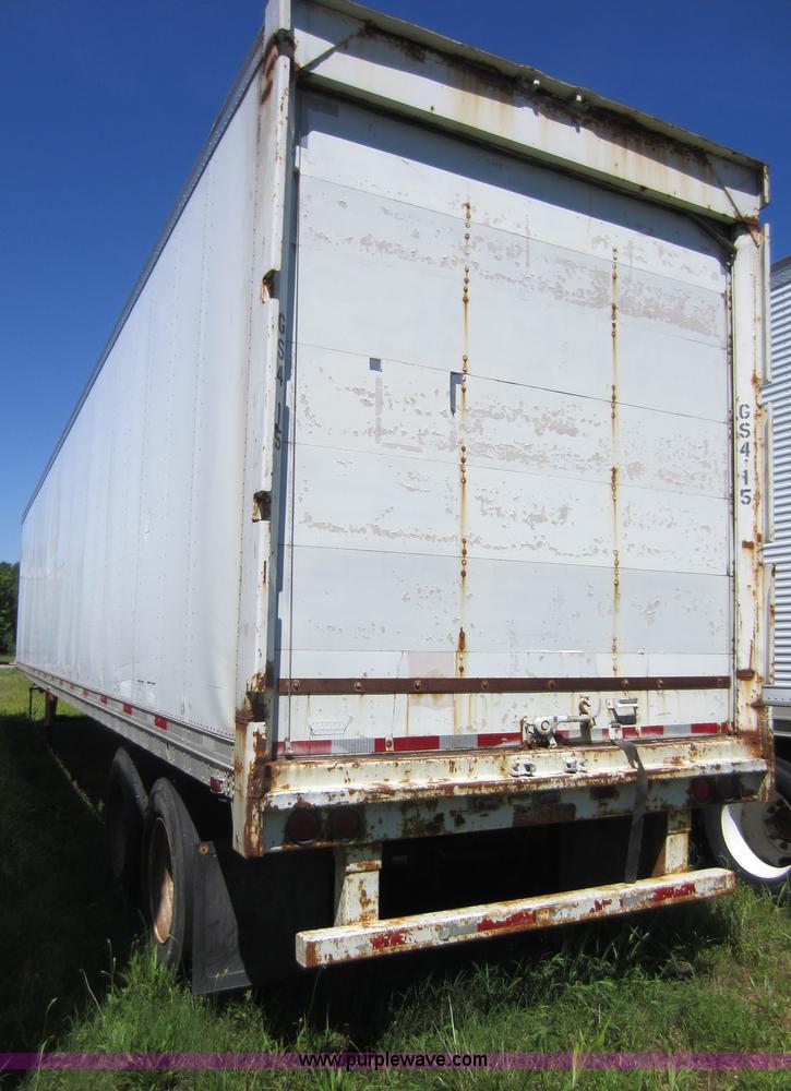 image for item D5505 1996 Dorsey 48' dry van trailer
