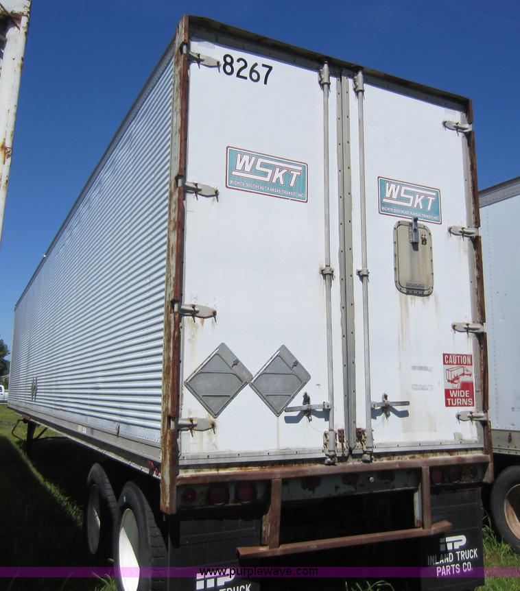 image for item D5506 1985 Dorsey 48' dry van trailer