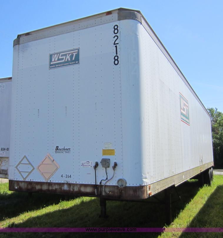 image for item D5507 1984 Lufkin 48' dry van trailer