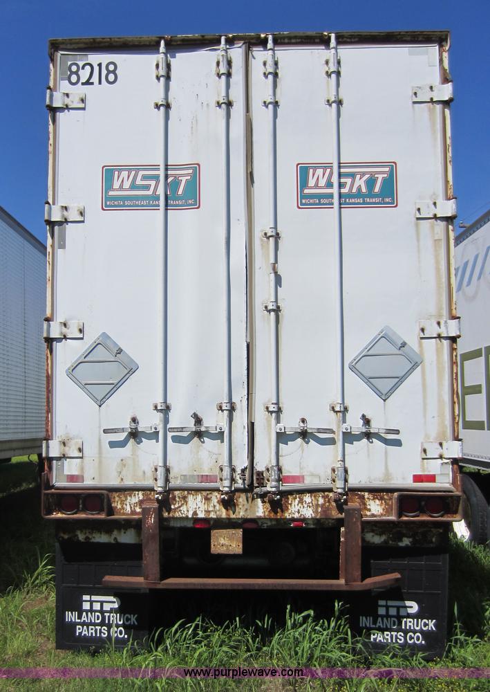 image for item D5507 1984 Lufkin 48' dry van trailer