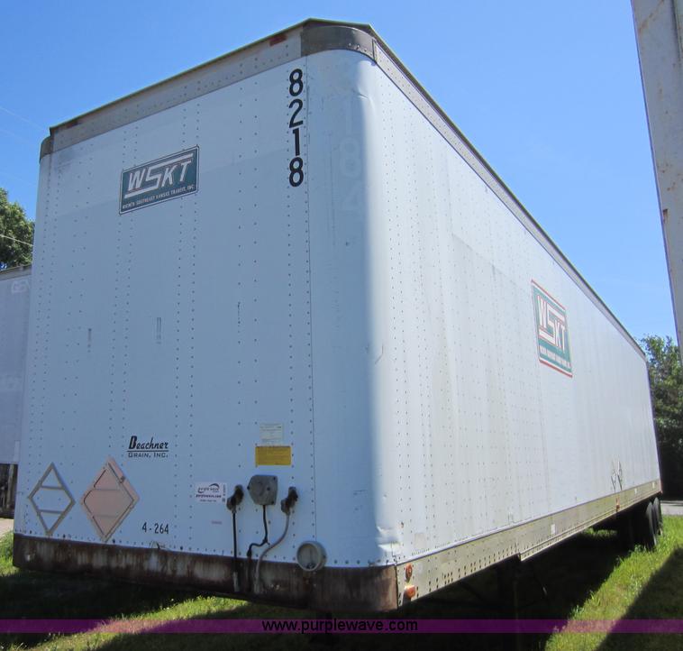 image for item D5507 1984 Lufkin 48' dry van trailer