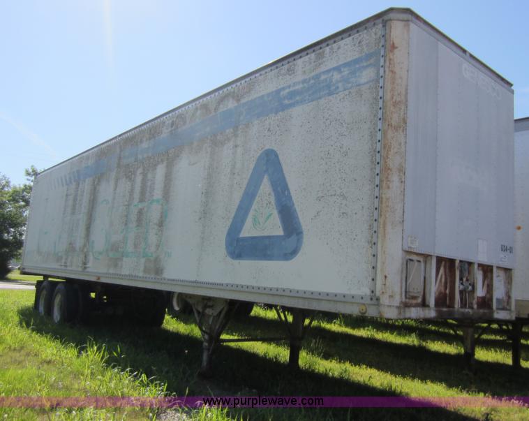 image for item D5513 1978 Dorsey 42' dry van trailer