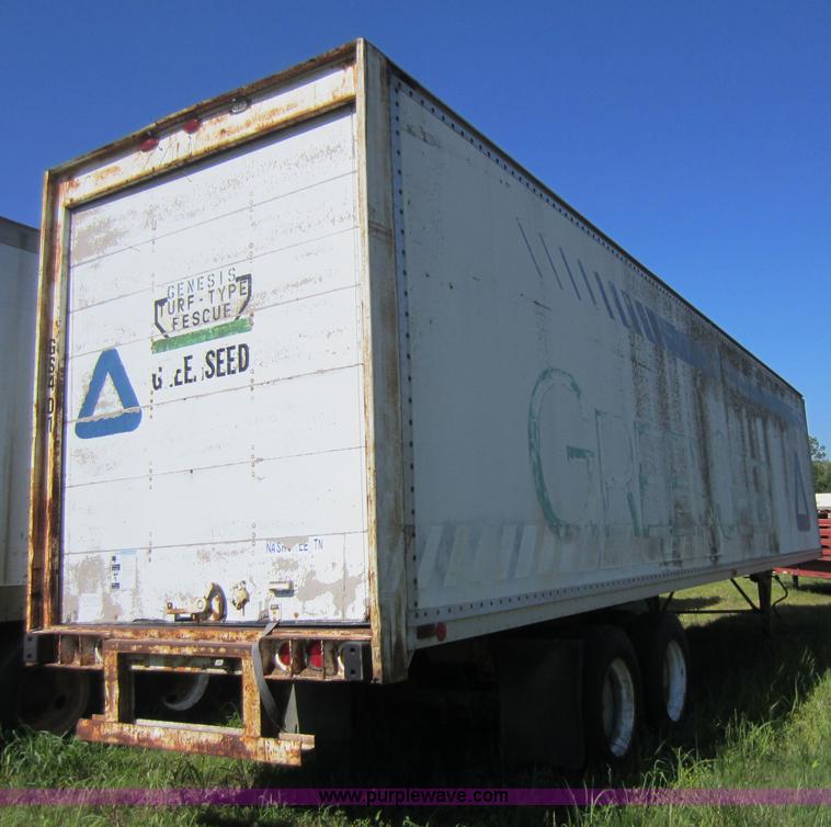 image for item D5513 1978 Dorsey 42' dry van trailer