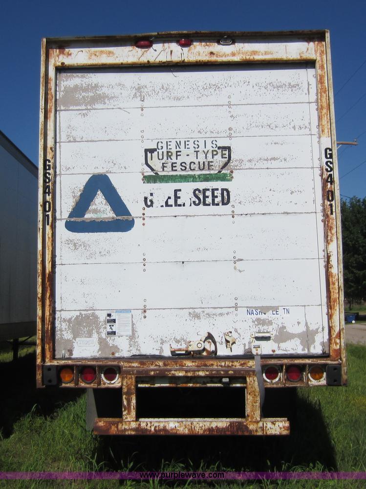 image for item D5513 1978 Dorsey 42' dry van trailer