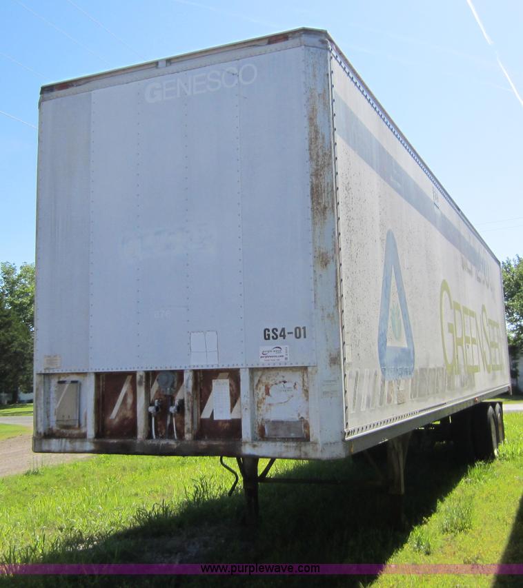 image for item D5513 1978 Dorsey 42' dry van trailer