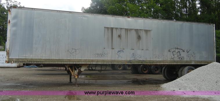 image for item K9198 1974 Gindy 42' dry van trailer