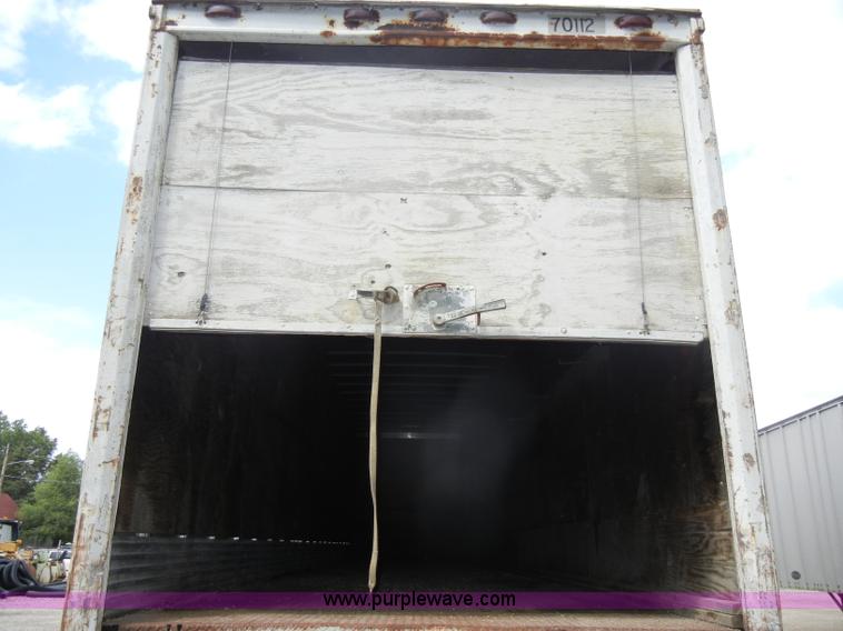 image for item K9198 1974 Gindy 42' dry van trailer