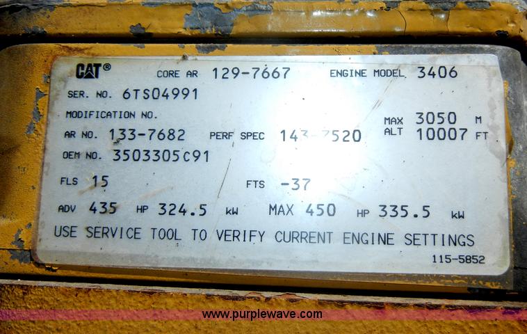 image for item K9750 1997 IH Eagle 9300 semi truck