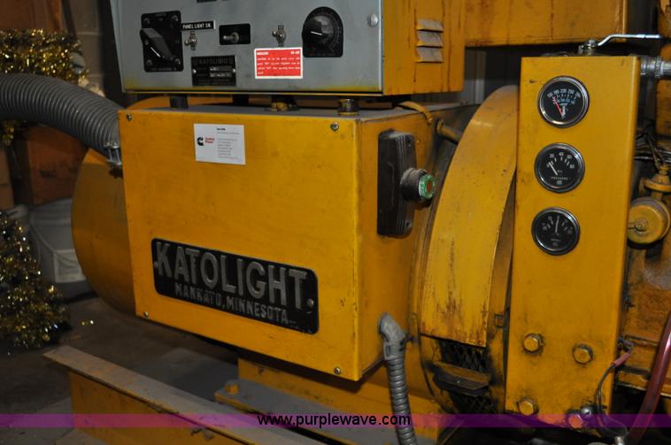image for item A5867 Katolight stand by generator