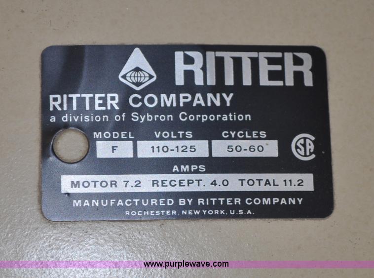image for item A5872 Ritter F medical examination chair