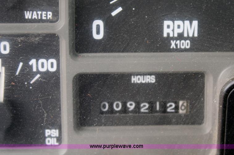 image for item B6597 2001 International 4900 semi truck cab and chassis