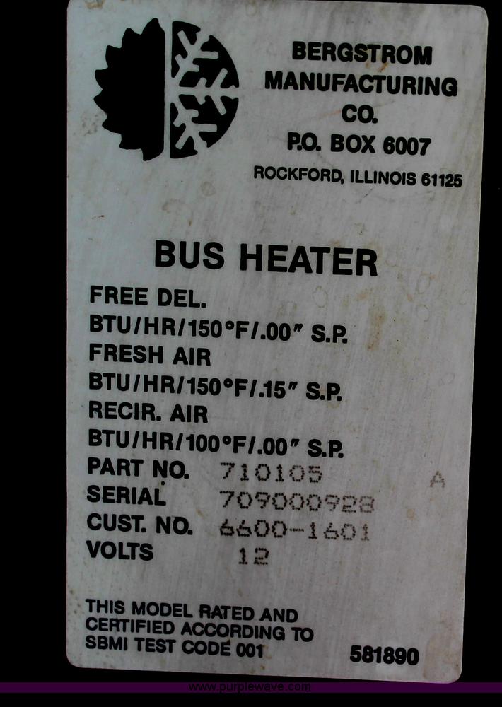 image for item D7878 1998 Thomas Navistar International 3800 T44E school bus