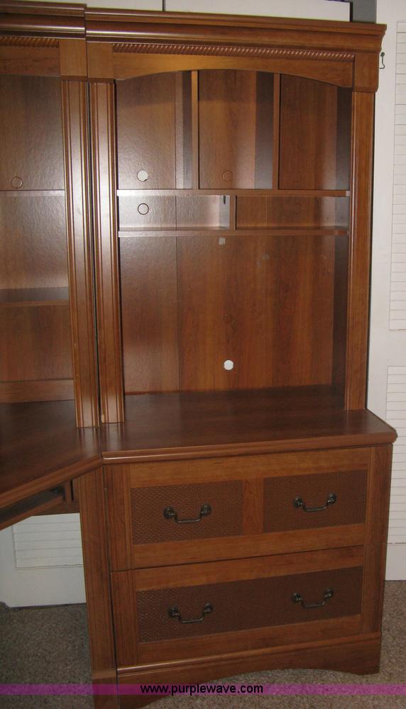 image for item G9782 Sauder executive desk set