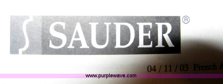 image for item G9782 Sauder executive desk set