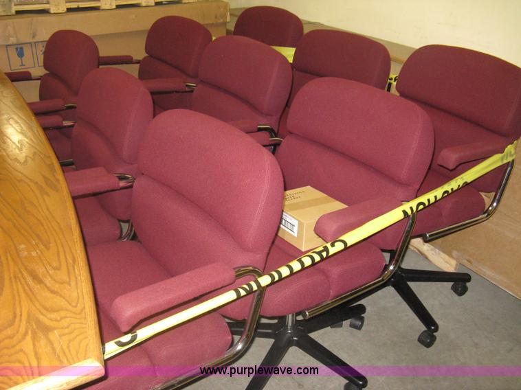 image for item G9933 Oak conference table