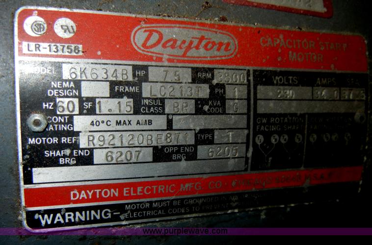 image for item K9141 Mako K14-95 air compressor