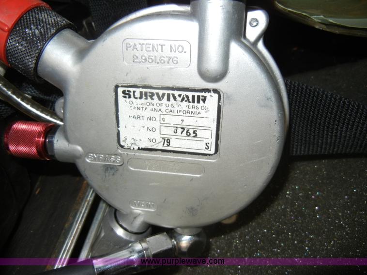 image for item K9148 (5) Self-contained breathing apparatus