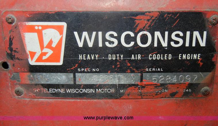 image for item K9153 Wisconsin AENL pump motor