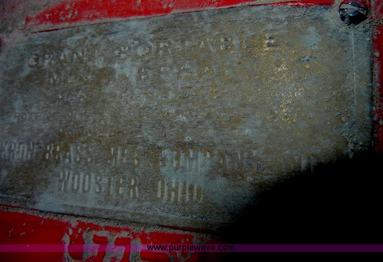 image for item K9155 Fire truck deck gun