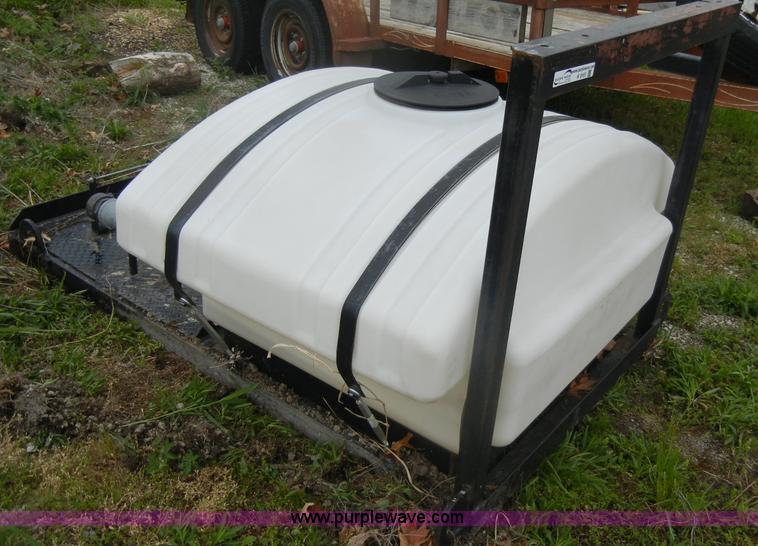 image for item K9161 150 gallon water tank on skid