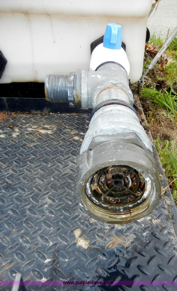 image for item K9161 150 gallon water tank on skid