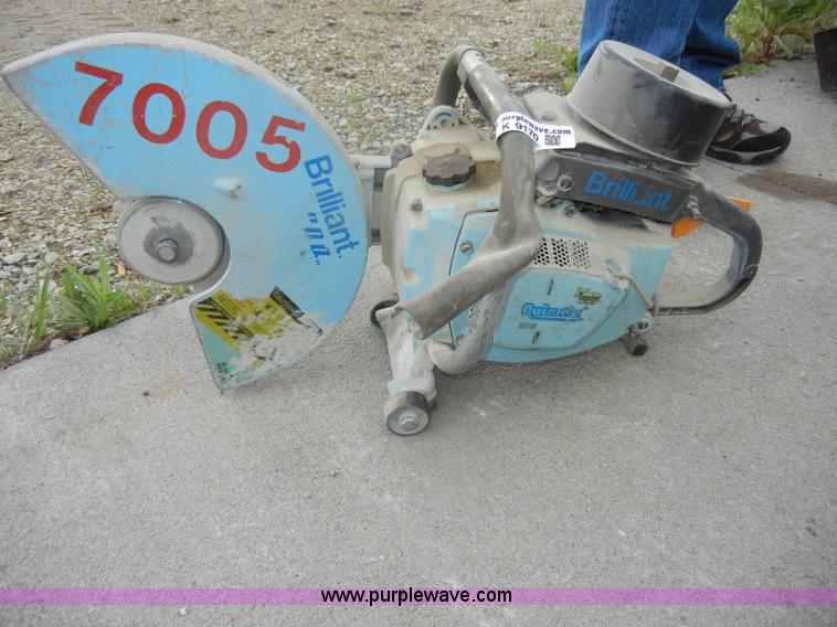 image for item K9170 Brilliant B5214S concrete saw with case