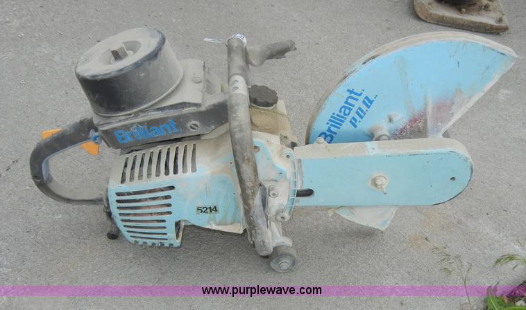 image for item K9170 Brilliant B5214S concrete saw with case