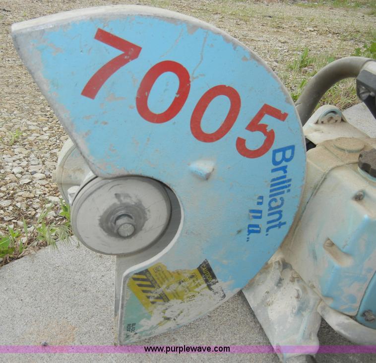 image for item K9170 Brilliant B5214S concrete saw with case