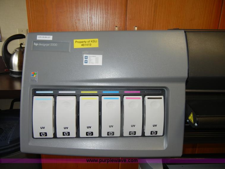 image for item K9199 Hewlett Packard DesignJet 5500 60" plotter