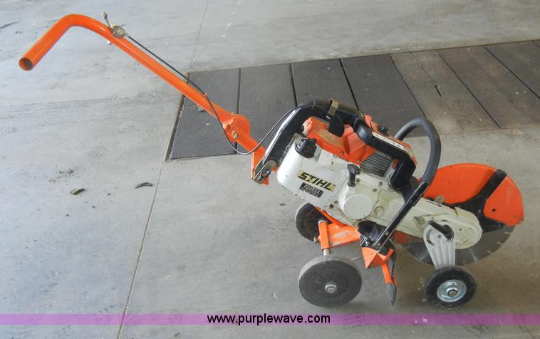 image for item K9207 Stihl TS460 concrete saw with cart