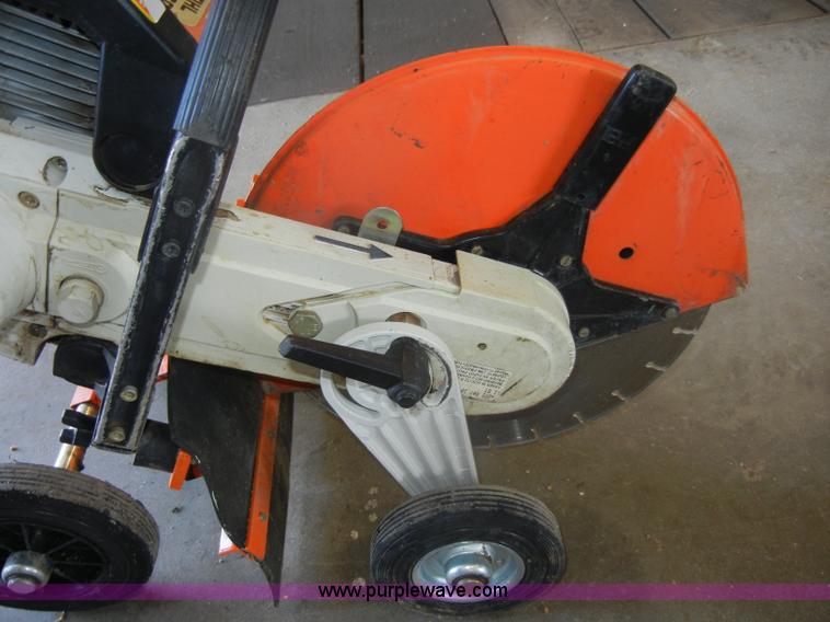 image for item K9207 Stihl TS460 concrete saw with cart